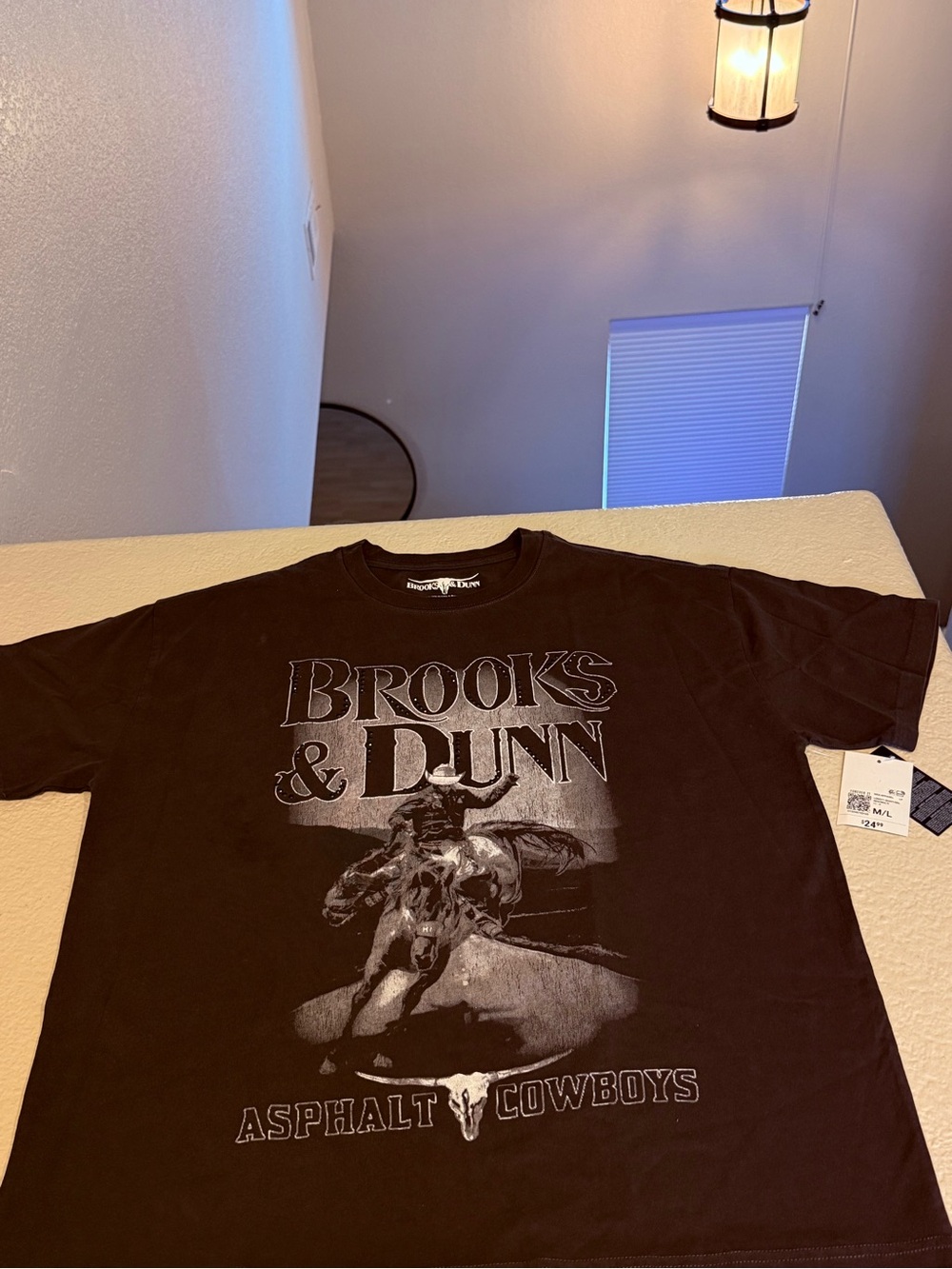 Brooks & Dunn Asphalt Cowboys Graphic Tee - Black